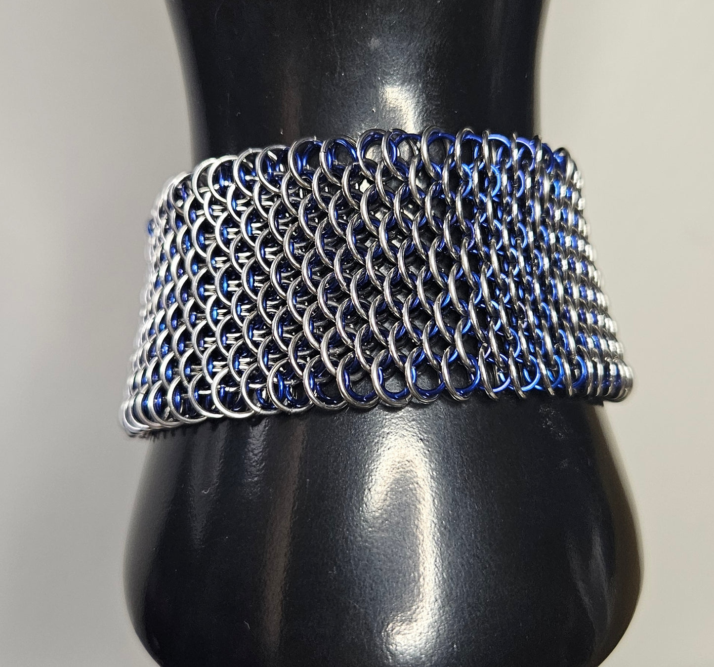 Cuff Bracelet Micromaille Dragonscale