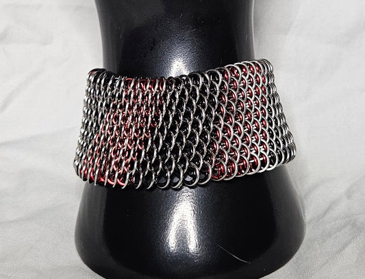 Cuff Bracelet Micromaille Dragonscale - Custom