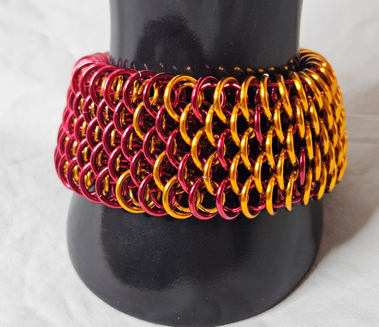 Large Dragonscale Cuff Bracelet - Custom