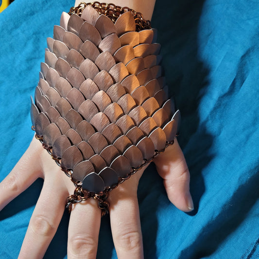 Scale Half Glove - Custom