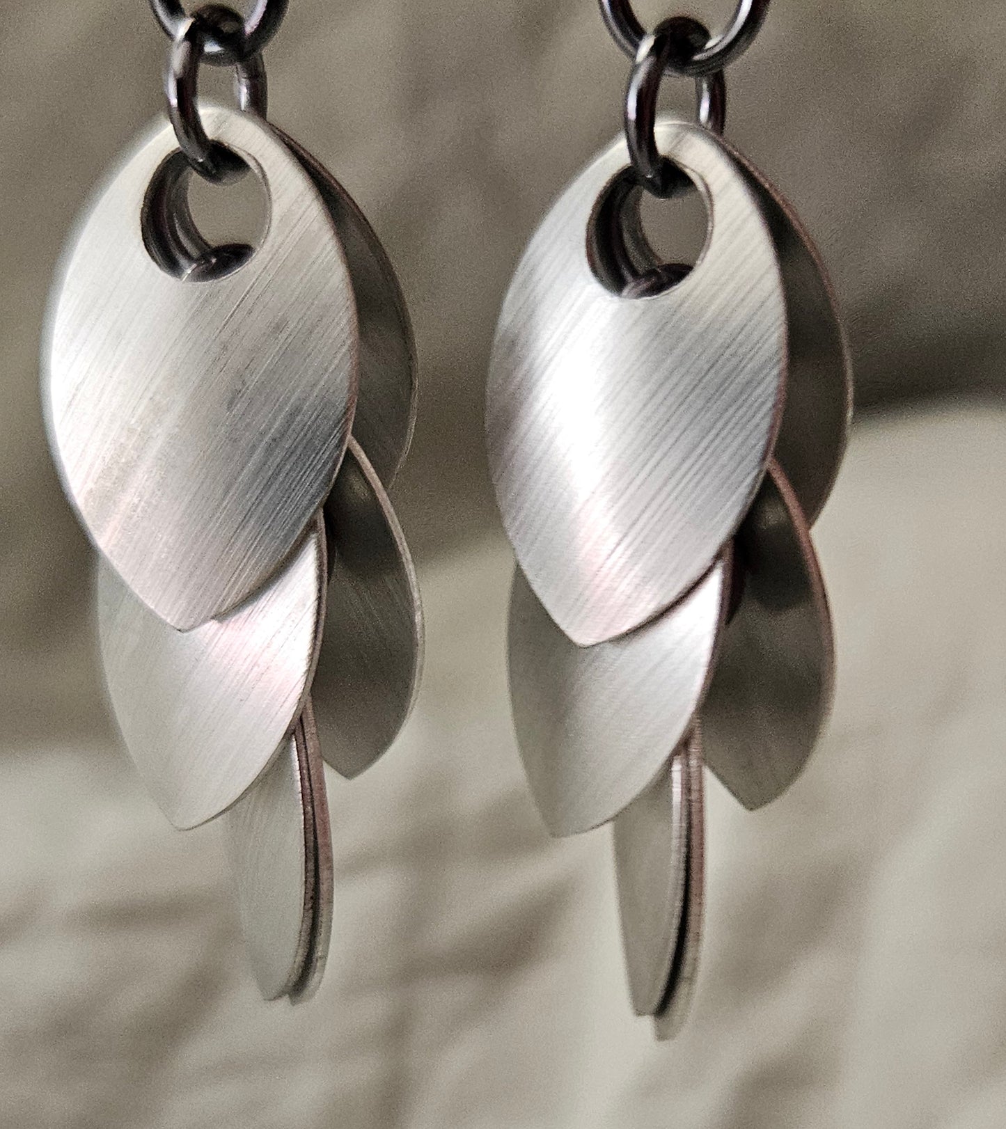 Scale Drop Earrings