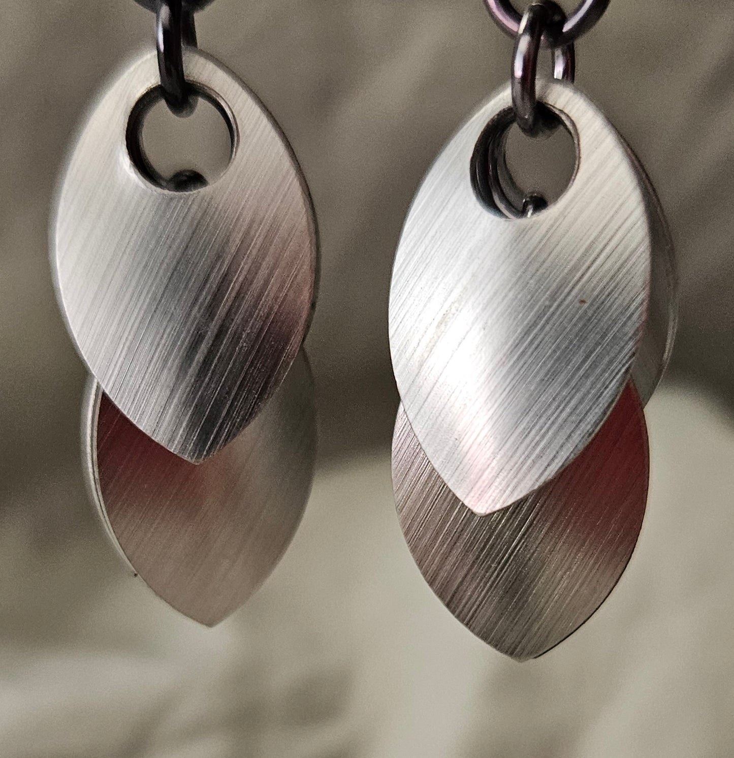 Scale Drop Earrings