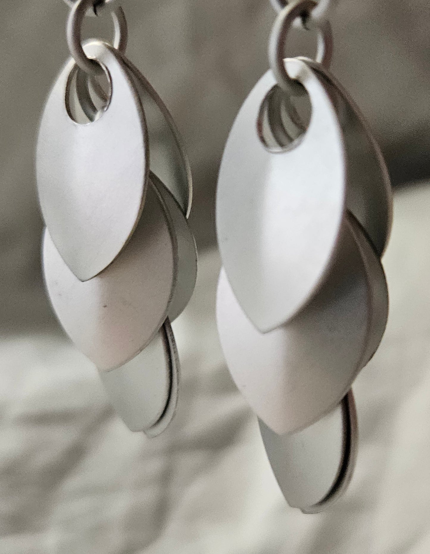 Scale Drop Earrings
