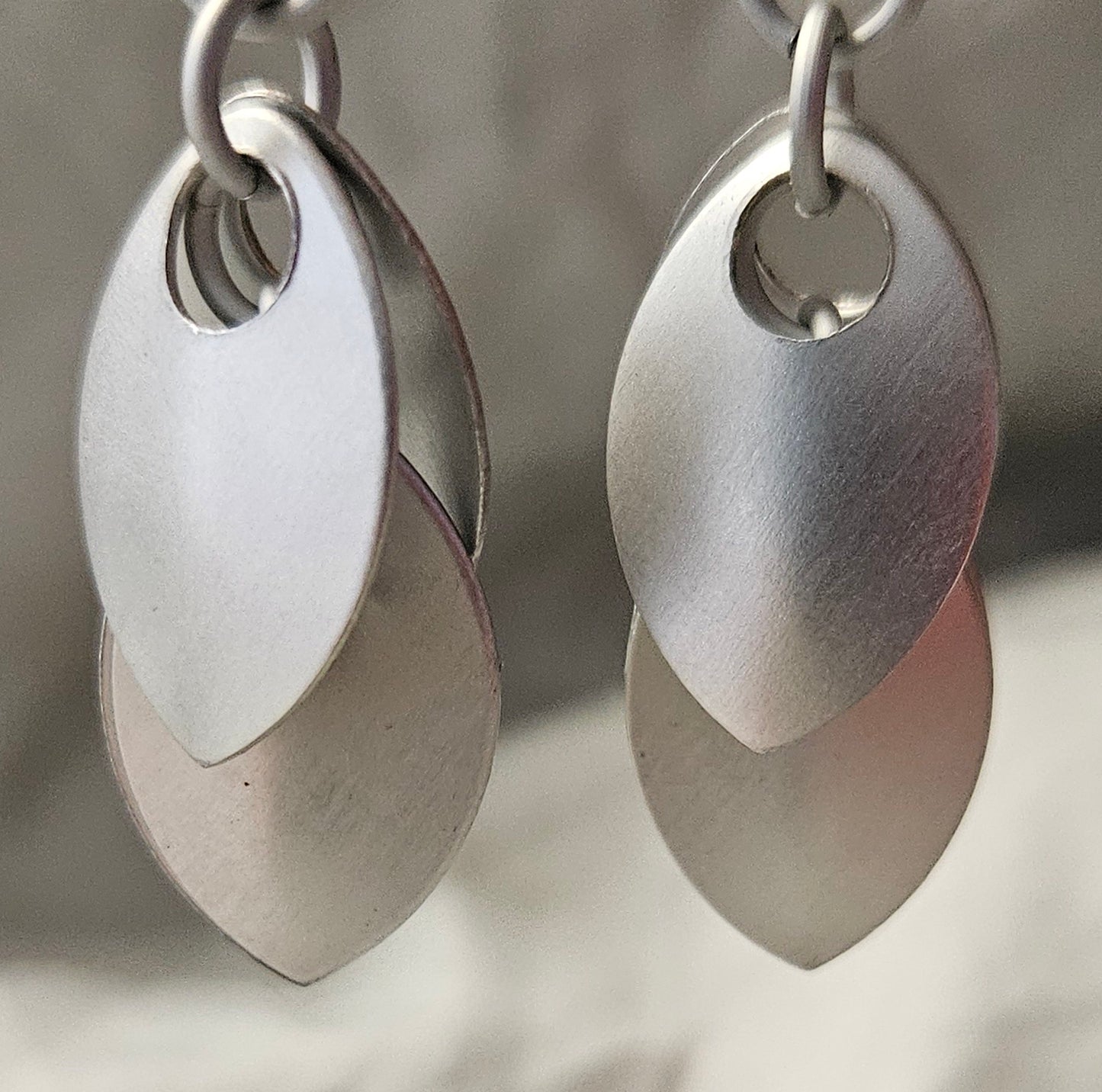 Scale Drop Earrings
