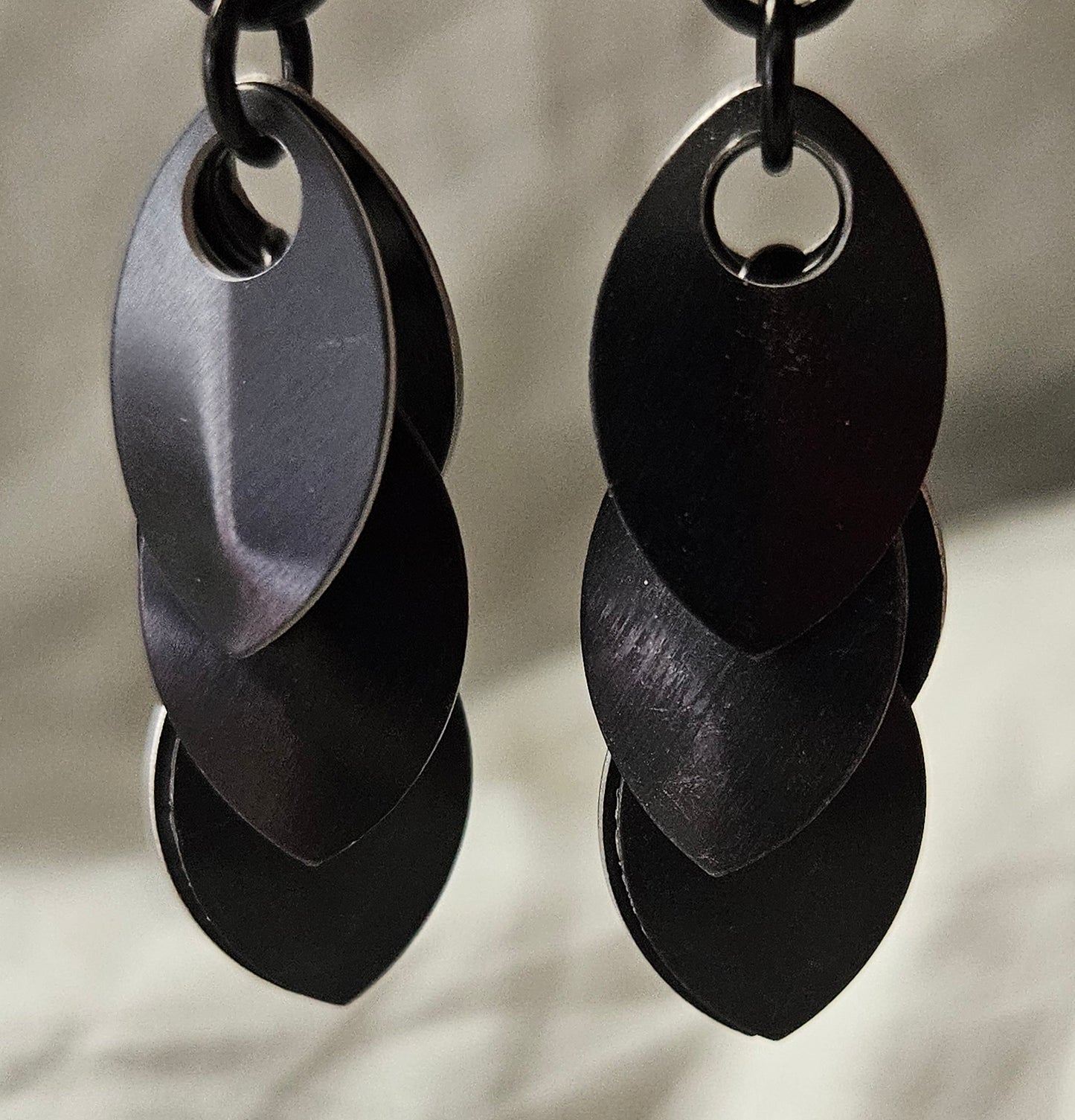 Scale Drop Earrings