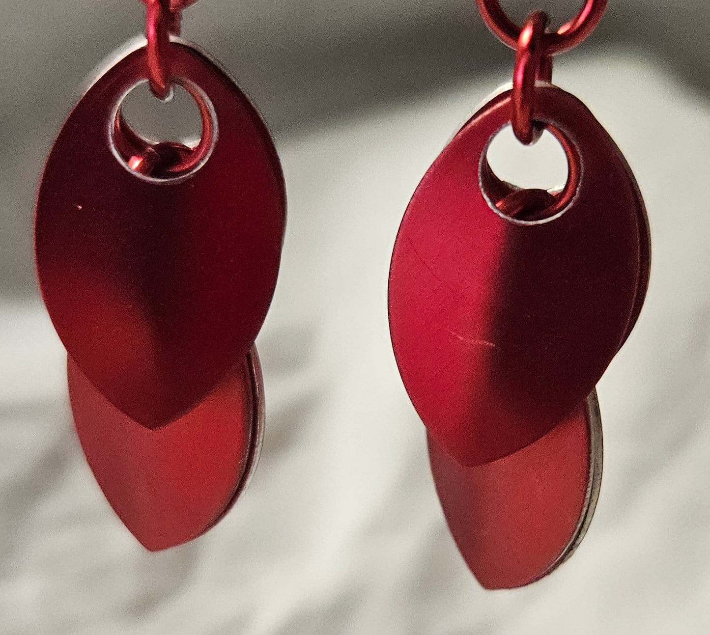 Scale Drop Earrings
