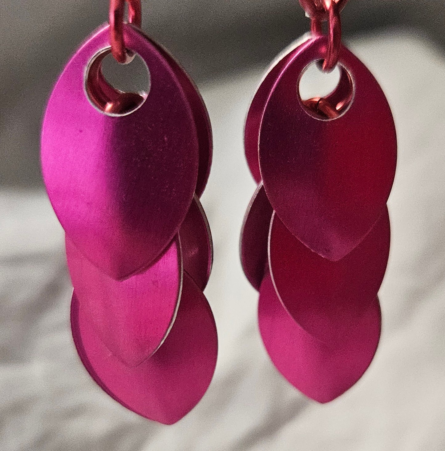 Scale Drop Earrings