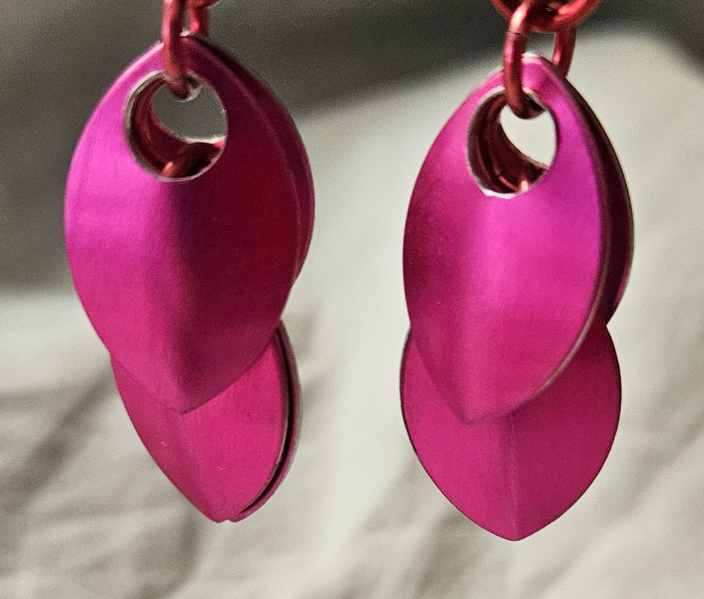 Scale Drop Earrings