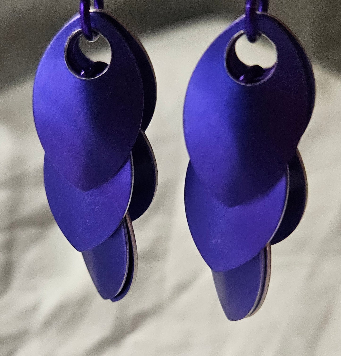 Scale Drop Earrings