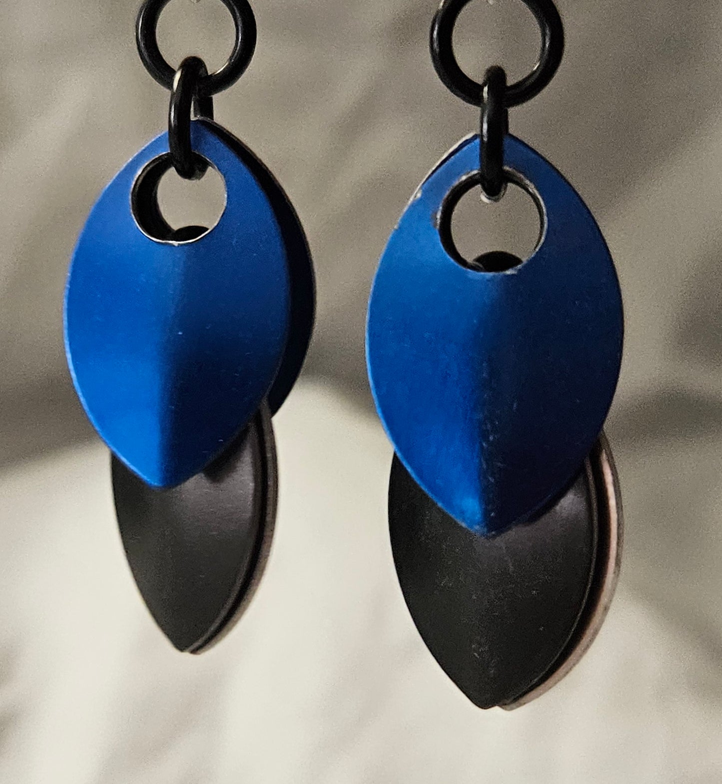 Scale Drop Earrings