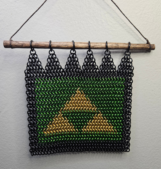 Courage Triangles Wall Hanging