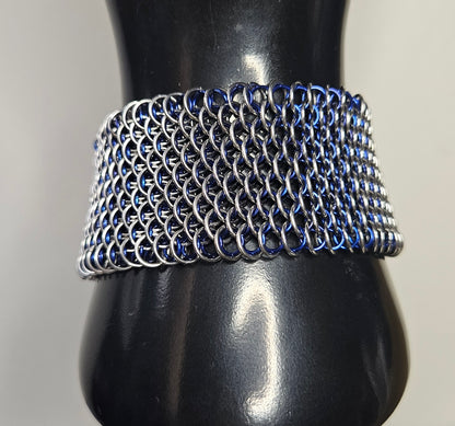 Cuff Bracelet Micromaille Dragonscale