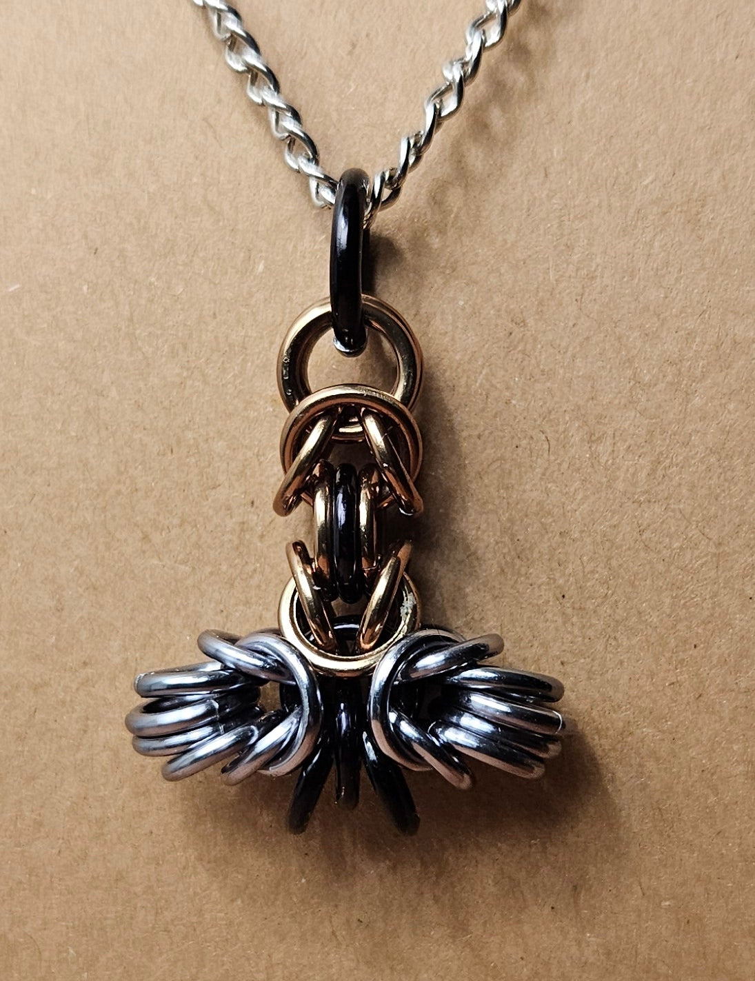 Chainmaille Mjolnir Pendant - Custom