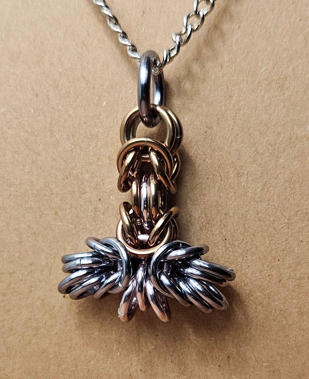 Chainmaille Mjolnir Pendant