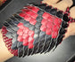 Scale Half Glove