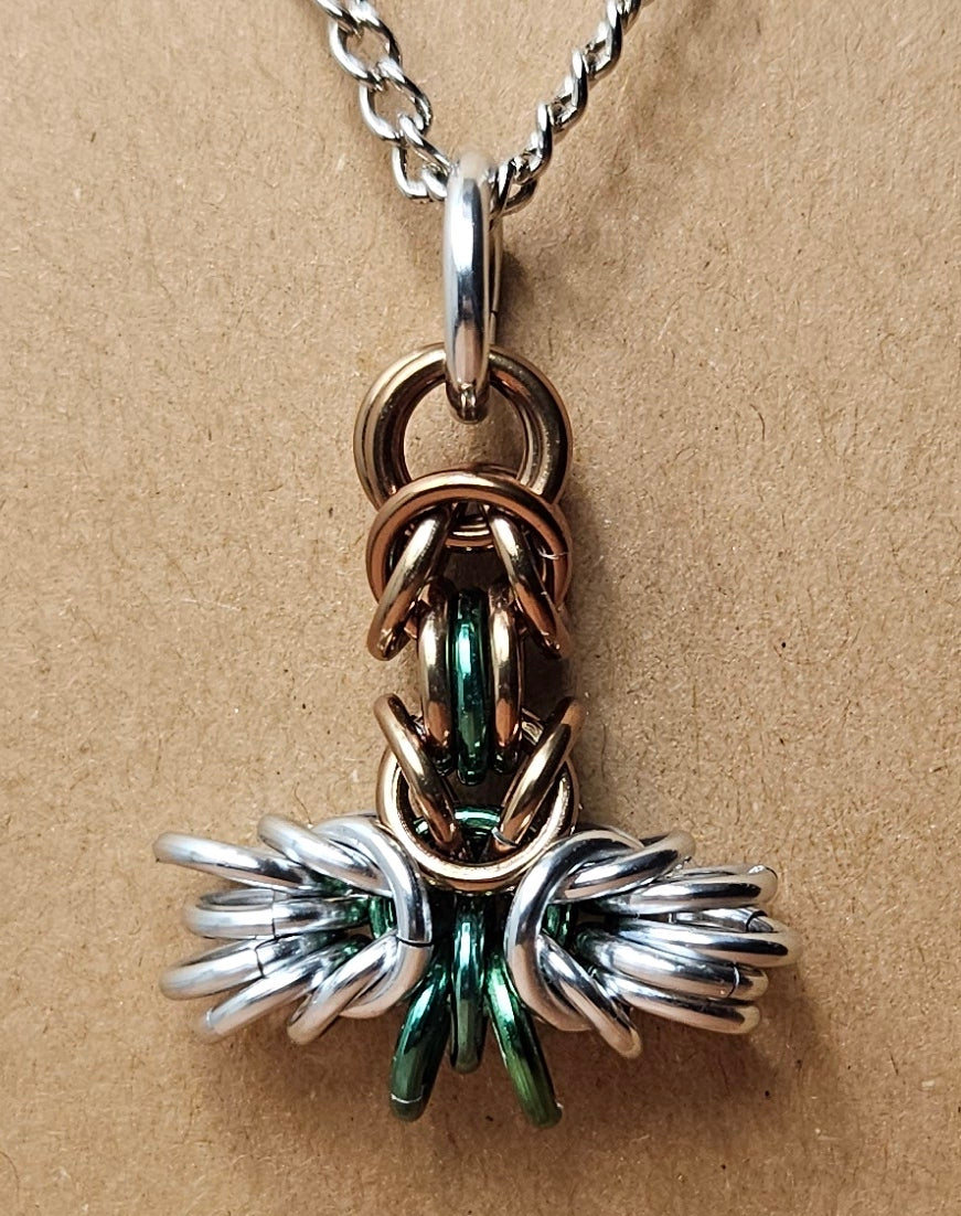 Chainmaille Mjolnir Pendant