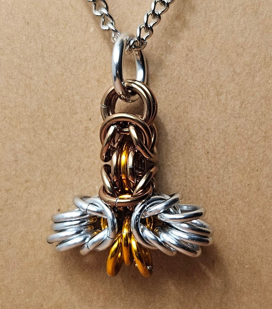 Chainmaille Mjolnir Pendant