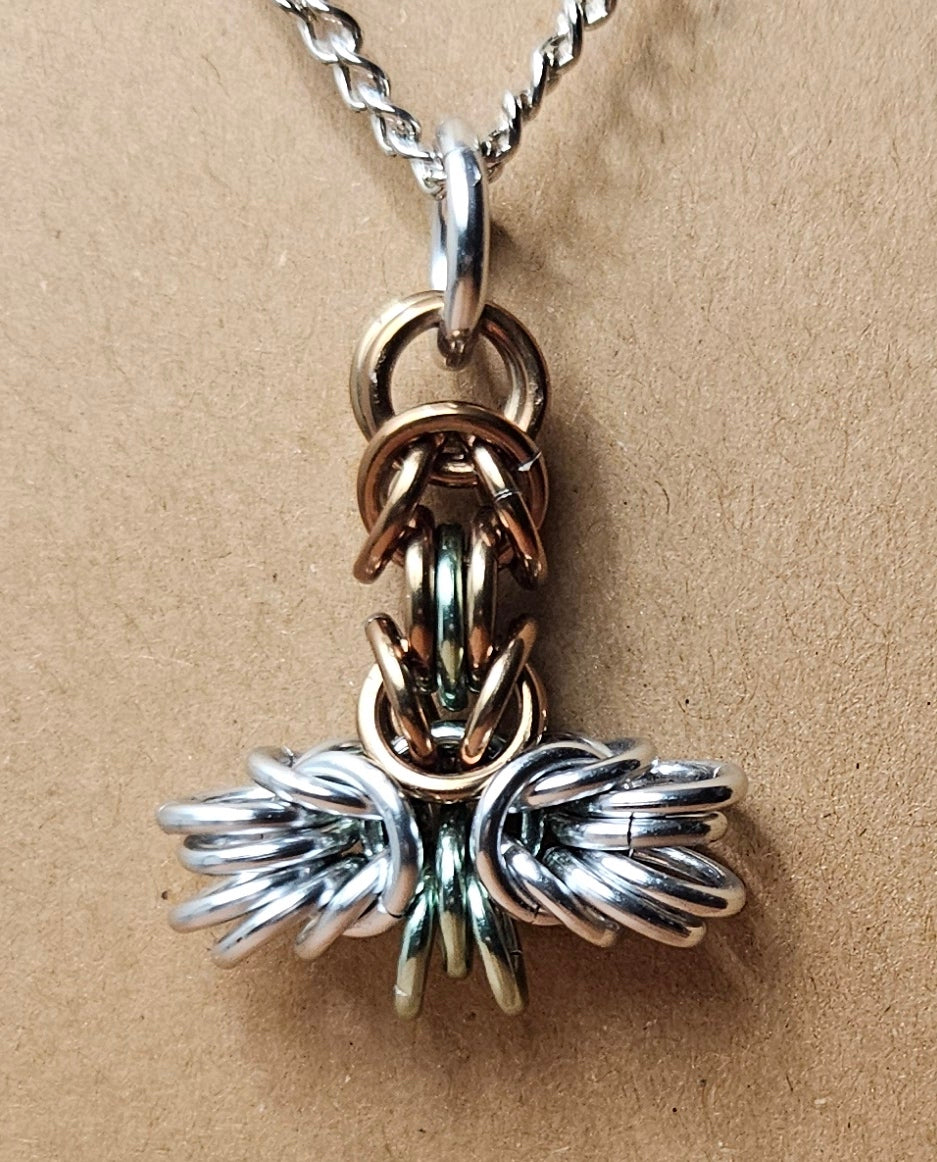 Chainmaille Mjolnir Pendant