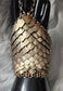 Scale Half Glove